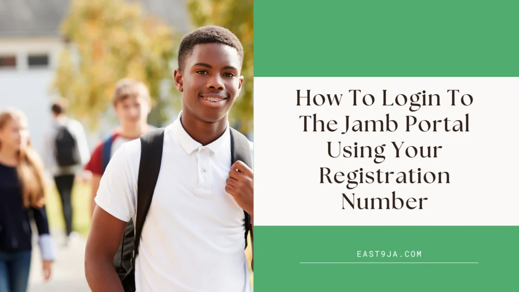 Step-by-step guide to login to JAMB portal using registration number